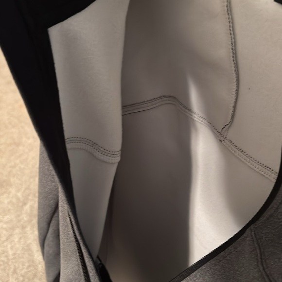 The North Face Gray Performance Jacket Full-Zip Stand-Up Collar - Picture 4 of 5